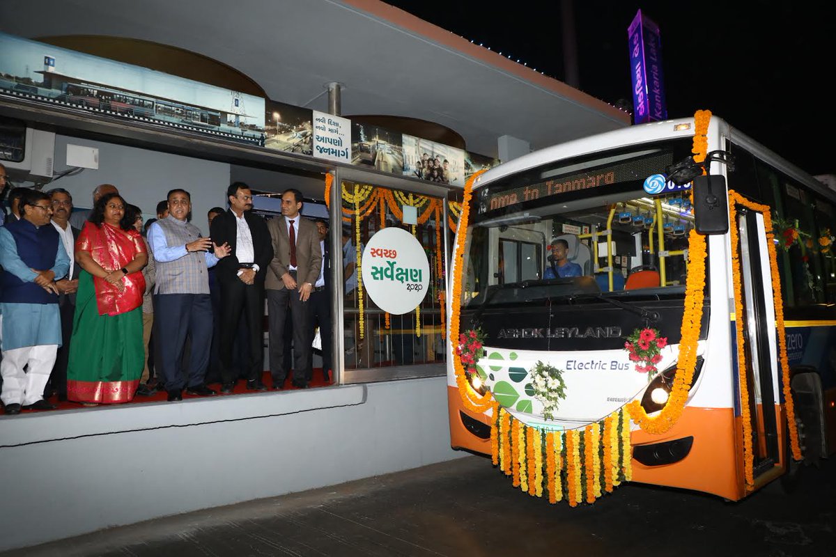 38 fast charging e-buses for Janmarg BRTS, My bike e-bikes launched