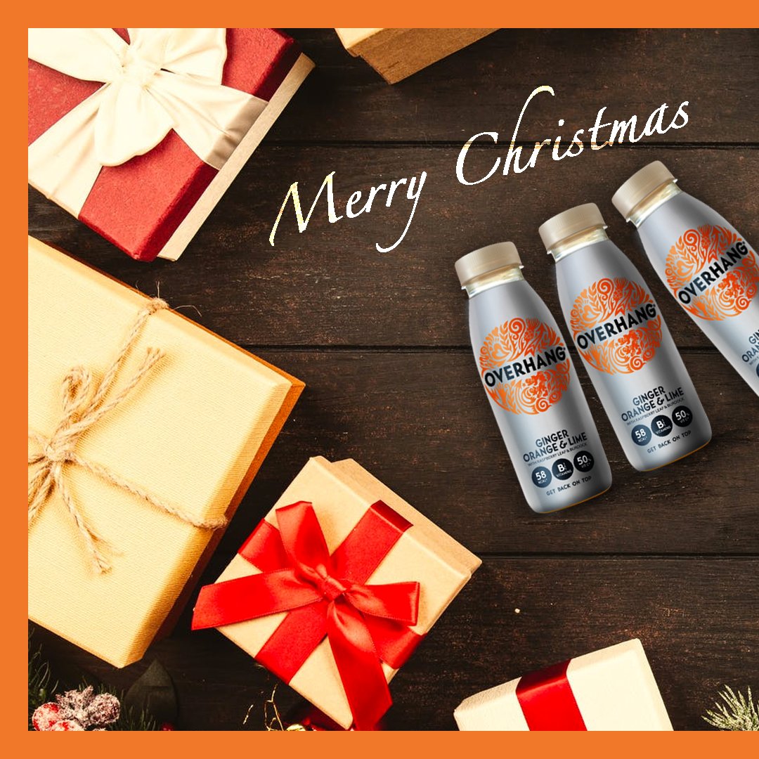 🎁 A very Merry Christmas from the Overhang UK &amp; @OverhangUAE team. We hope you have a fantastic day. Don't forget your Overhang before bedtime 😉
