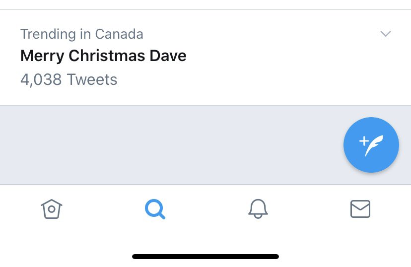 DaveIllman's tweet photo. Haha thanks everyone! #merrychristmasdave https://t.co/jI3tXGSslO