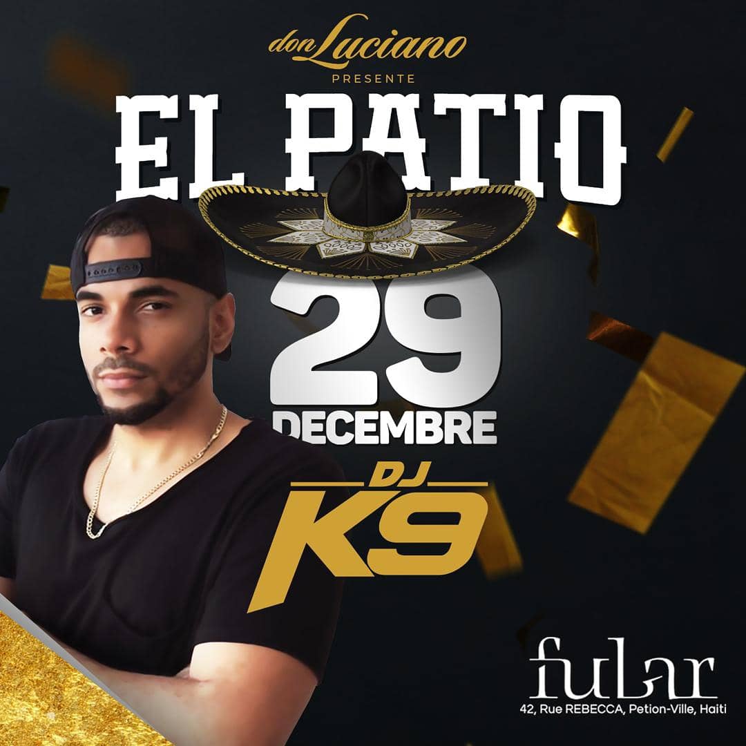 hangovernation's tweet photo. EL PATIO w/ MIGUEL DUARTE 🍀 alongside @DJK9_ - @JeanLucVernaHT &amp; @DjStuba at @FubarHaiti on #DEC29th | ADM: #30USD [Including 1 Bottle Of ROSÉ] https://t.co/ISkwpeINYv
