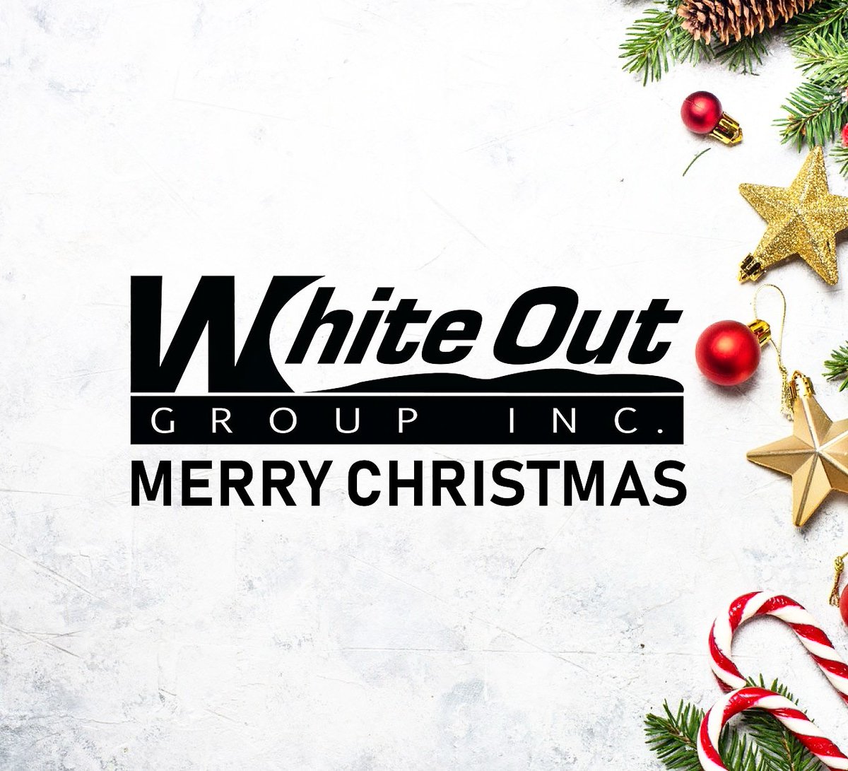 WhiteoutGroup's tweet photo. The team at Whiteout Group Inc. would to wish everyone a Merry Christmas and Happy Holidays. π²π
#WhiteoutGroup https://t.co/jZFv3q3fJ7