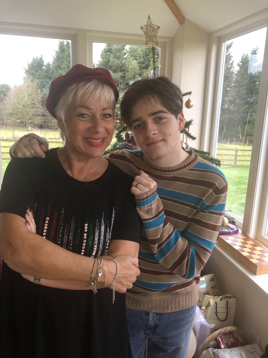 RealDeniseWelch's tweet photo. Me and my gorgeous boy 🎄❤️ https://t.co/9QBOm6nqer