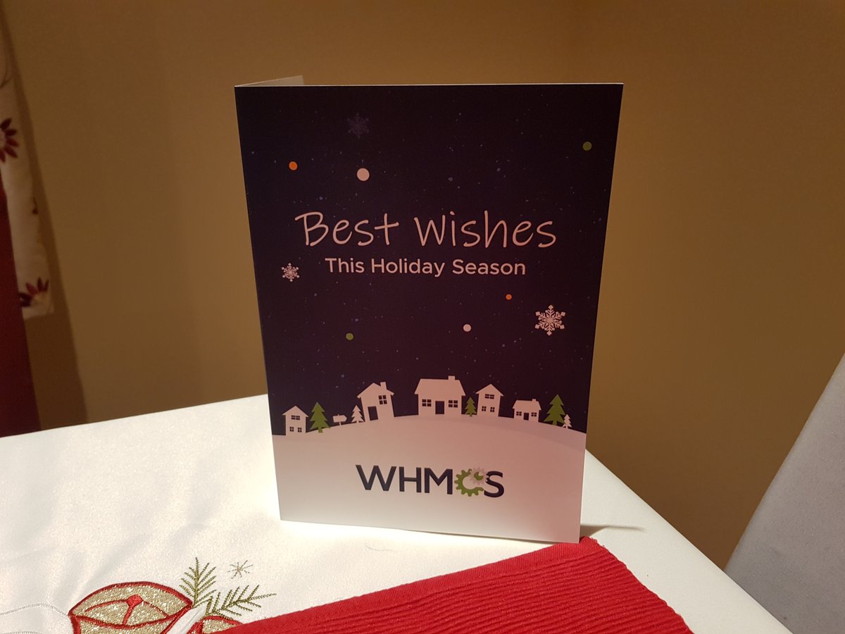 A big thanks to <a href="/whmcs/">WHMCS</a> for the card. Merry Christmas to everyone!