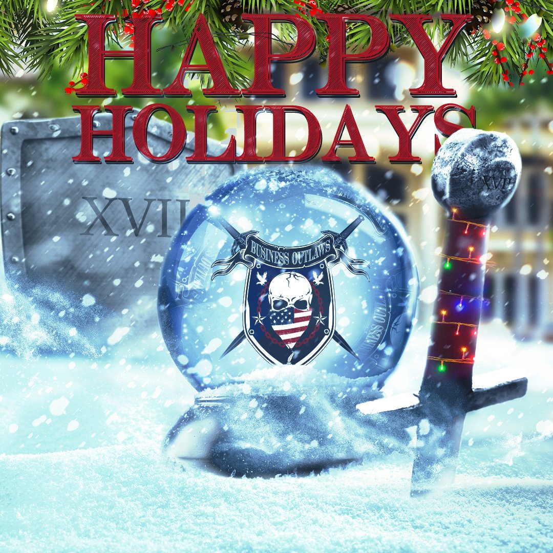 Happy Holidays Outlaws! Almost time for the New Year, what are your 2020 goals?⁠