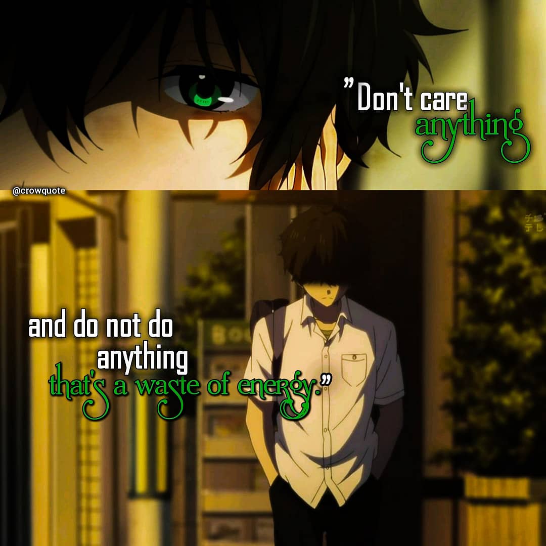 Lonely Anime Quotes