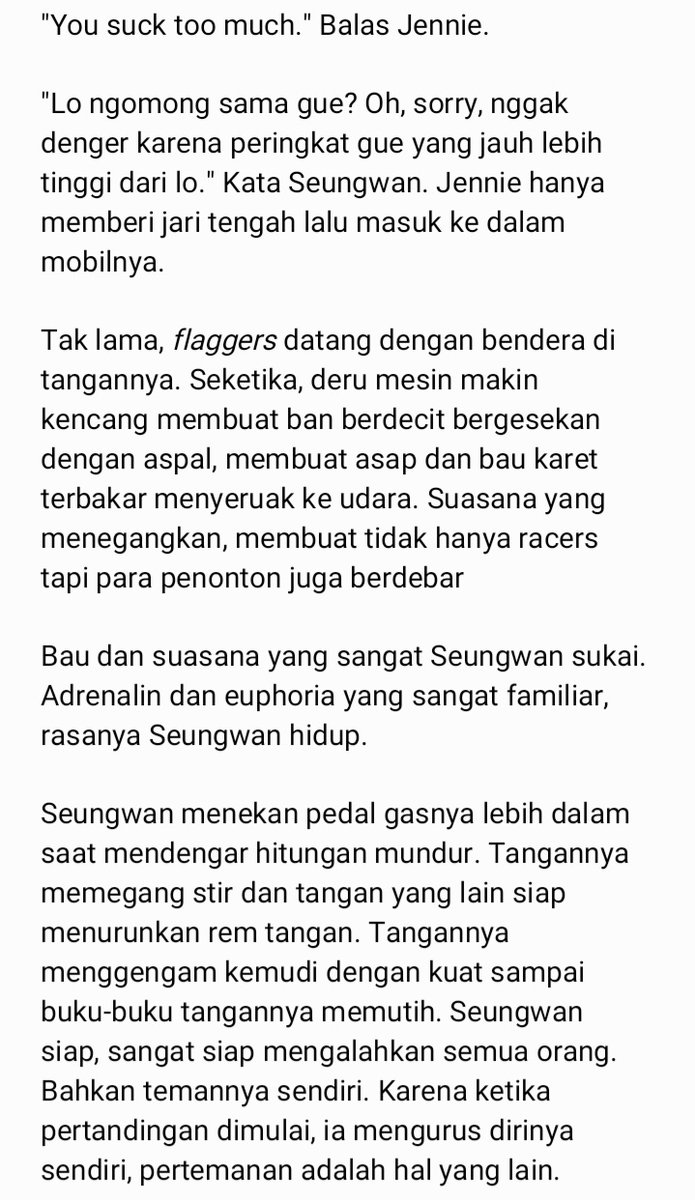 Raya Ia Krn Uas Jolo Setidaknya Seungwan Menang Dan Punya Uang Buat Benerin Mobilnya Itu