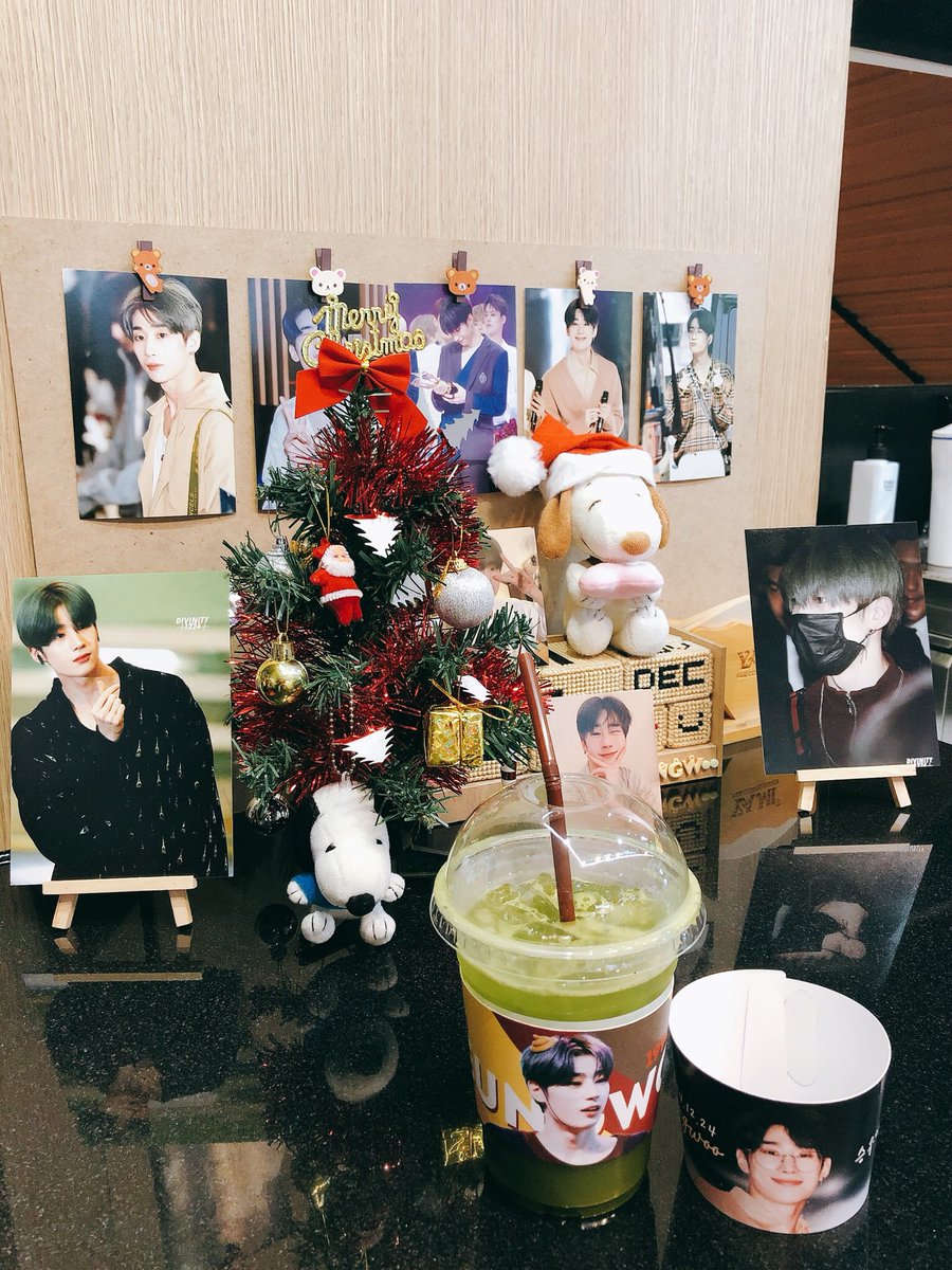Bow_Thassawan's tweet photo. ไปตั้งแต่วันเสาร์ ลืมลงเลย 🥰 มุมเล็กๆ แต่น่ารัก 🧡🐻  #BDAY1224HSW #HANSEUNGWOO https://t.co/e40kSuPhgP