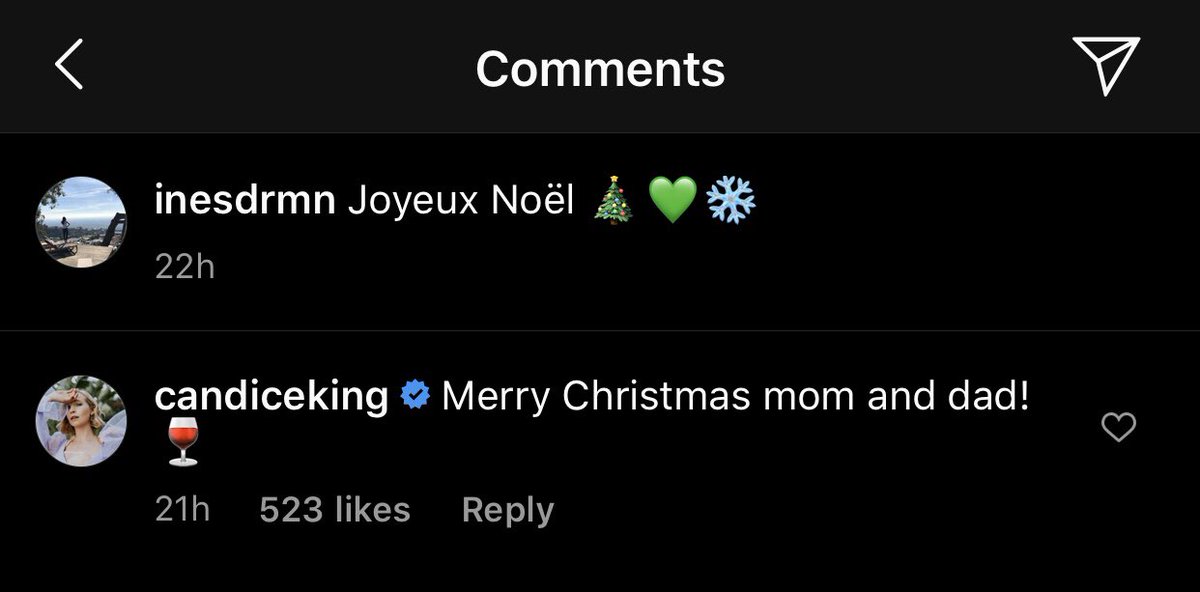 pearsqns's tweet photo. please stop spreading false information about paul becoming a father soon. y’all really think if ines was pregnant candice would’ve given it away just like that? lmao. she calls them her mom &amp; dad, it’s their inside joke. mind your own business pls. Merry Christmas🎄 https://t.co/pOiZMGLz4z