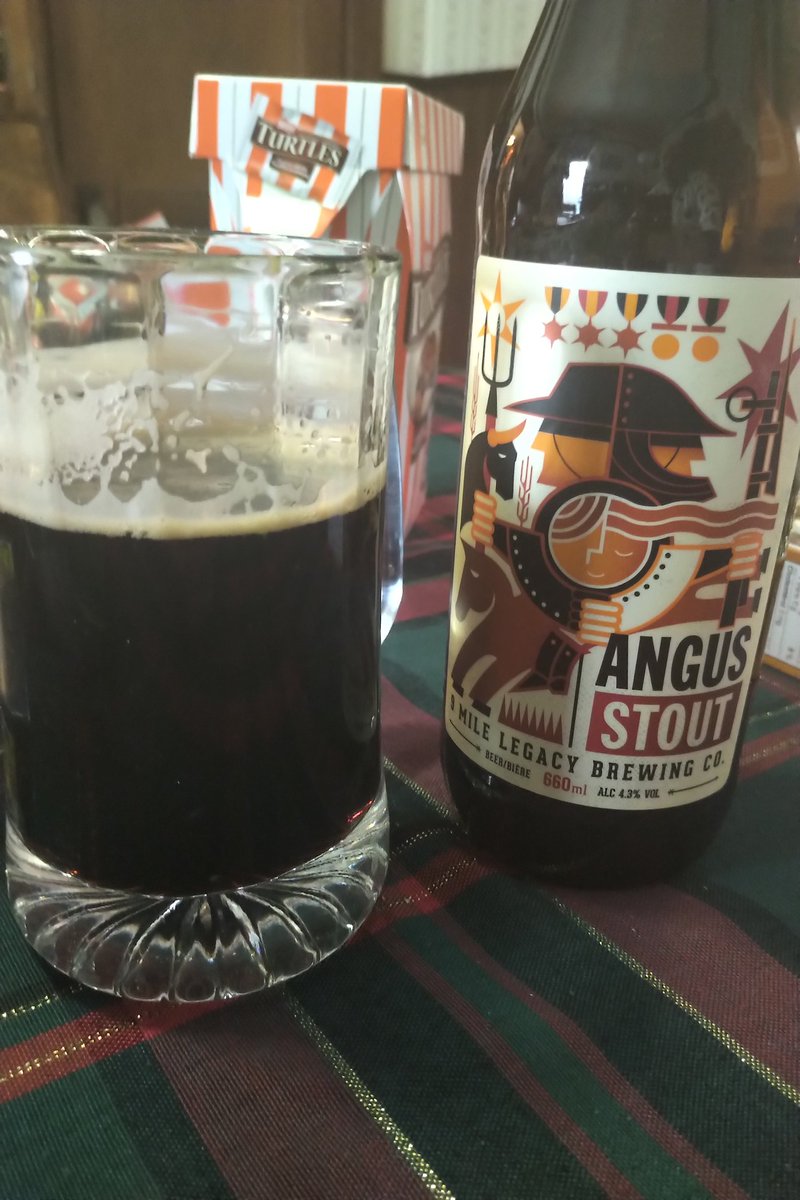 ChrisYungmann's tweet photo. @robmakowsky Oatmeal for breakfast!  Oatmeal stout that is... https://t.co/rcZnfV2xhX