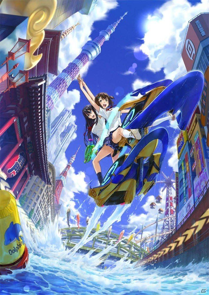 Kudasai on Twitter: "El anime " Kandagawa Jet Girls" también ...