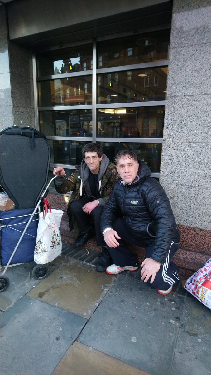 sportcareaccess's tweet photo. S. C. A. #aidworker Quentin Beningfield helped #homeless Mathew at Angel tube station in #Islington,#London ensuring meals,accommodation were provided and his #safety was improved for #Christmas S.C.A. is assisted by the activities of TRADETOAID™@TTATradetoAid #aid #homelessaid https://t.co/Fef1qhTxaj