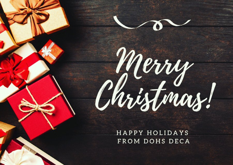 DECA_DOHS's tweet photo. Happy Holidays 🎅☃️ #dohsdeca #herewego https://t.co/Zl4BYemoqh