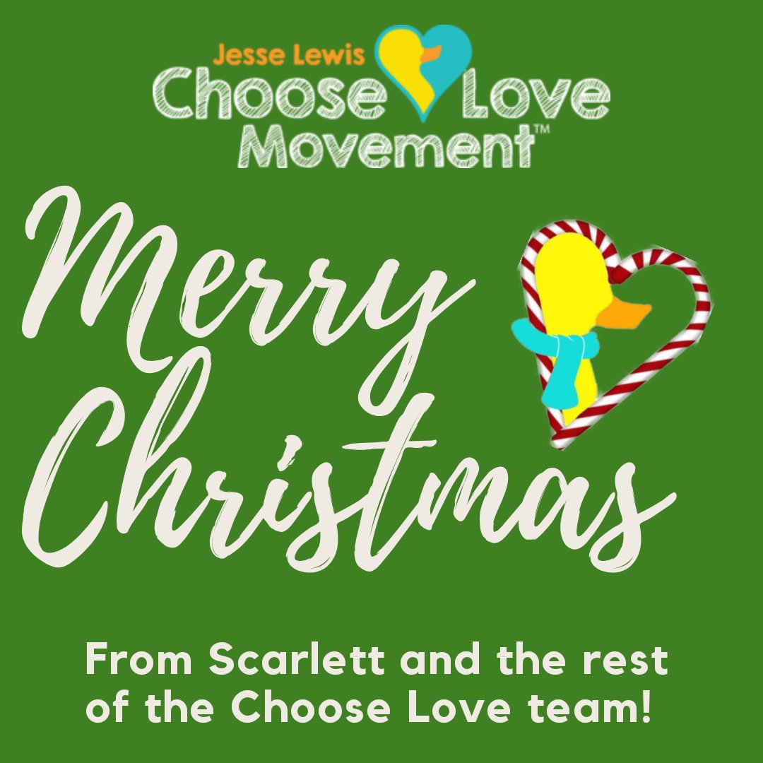 ScarlettMLewis's tweet photo. 🎄 #MerryChristmas
May Jesse’s story remind you of how precious life is and to find #love in your heart and share it with others. #AlwaysChooseLove ❤
#JesseLewisChooseLoveMovement #SocialEmotionalLearning #ChooseLoveMovement #BePartoftheSolution #ChooSELove #NurturingHealingLove https://t.co/mZRKRSK2ka