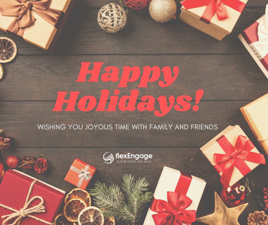 From our flex family to yours, we wish you a wonderful holiday season!