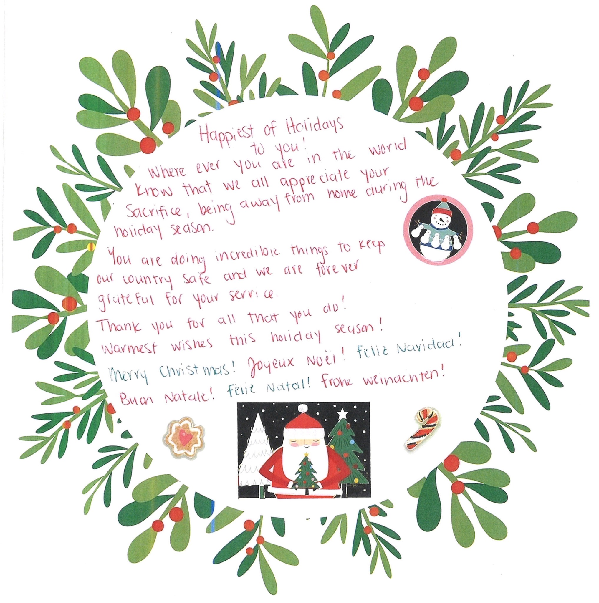 Buon Natale Messages.Cia On Twitter Wishing A Happy Holiday Season To Our Officers Around The World Thank You For Serving Away From Your Families This Year We Appreciate Your Sacrifice We Sent These Holiday