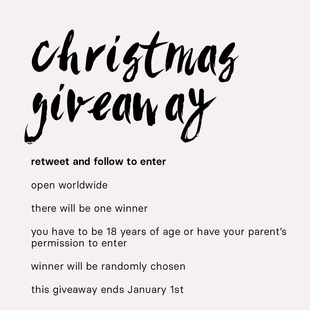 ChocoAnouki's tweet photo. ✨ CHRISTMAS GIVEAWAY ✨

Win my 2020 photography calendar!
Retweet + follow to enter.

All details are in the image.

Good luck everyone <3 https://t.co/Gxa1Y6SGYw