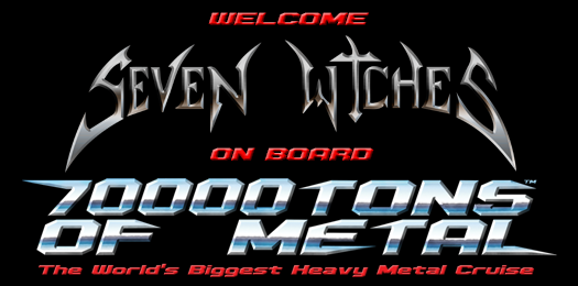 70000tons's tweet photo. Please Welcome #SEVENWITCHES
on board #70000TONS OF METAL 2020, The Original, The World’s Biggest Heavy #MetalCruise!
#RoundX https://t.co/woBNPgn7mA