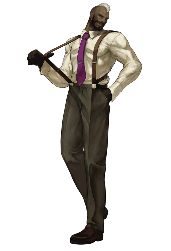 SETH - "The Secret Agent"Age: 41Country: AmericaTeam: Agents TeamOrigins: KOF 2000an agent who was ordered to enter kof by his superior to capture the leader of the flying brigands assassin group. seth is a true professional, faithfully carrying out orders no matter what.