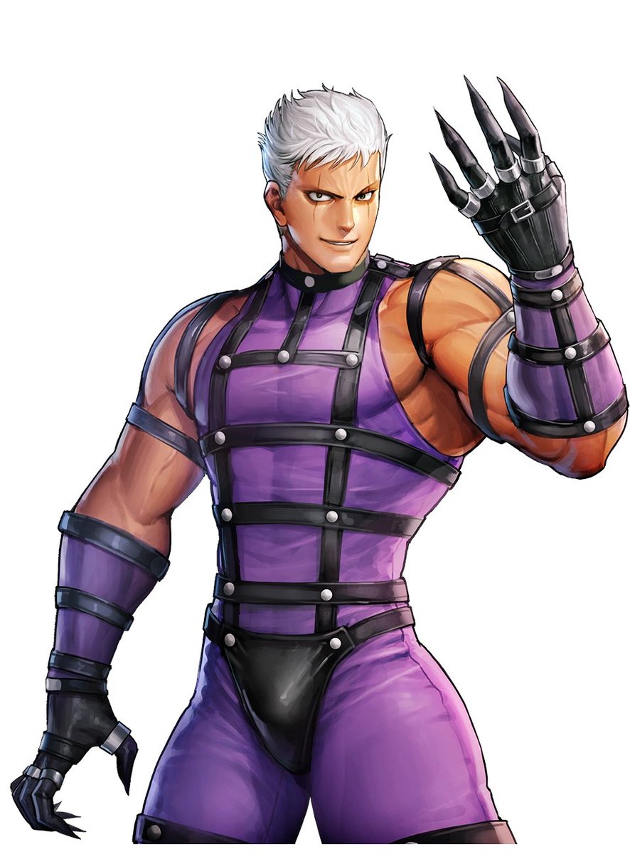 KRIZALID (no cool title)Age: 29Country: IrelandTeam: N/AOrigins: KOF '99the mid- and final boss of '99, krizalid is meant to be the ultimate kyo clone. he's actually a clone of k', and has some of his memories. he fights for whichever team wins the tournament.