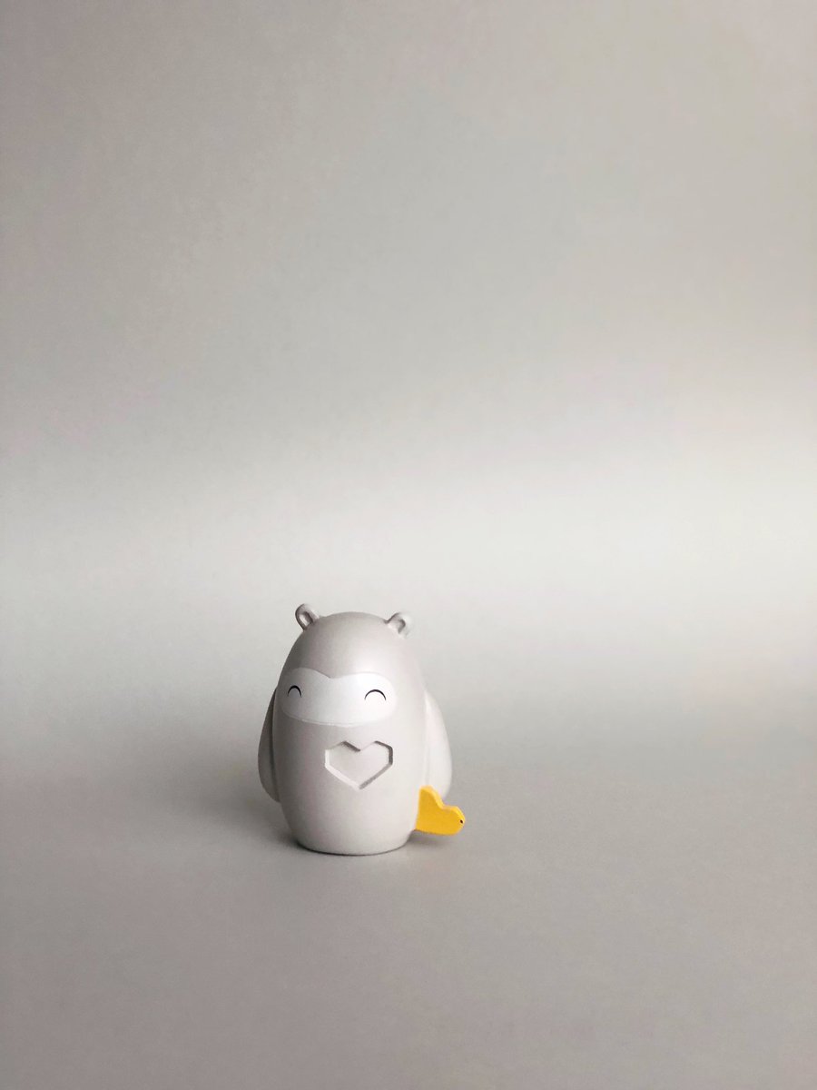 hello_from_zeug's tweet photo. A little desktop reminder “Kindness” Virtue Doll by Eggpicnic @eggpicnic @TheSchoolOfLife @momijiHQ https://t.co/WaTzYJWDUm