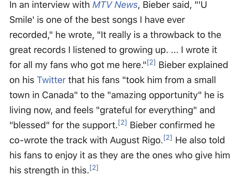 U smile is from his album my world 2.0 most known for being a song for his beliebers or now as we go by Justin stans. This isn’t a really deep song compared to the other ones, but I put it here cause not many artist dedicate a WHOLE song to their fans.