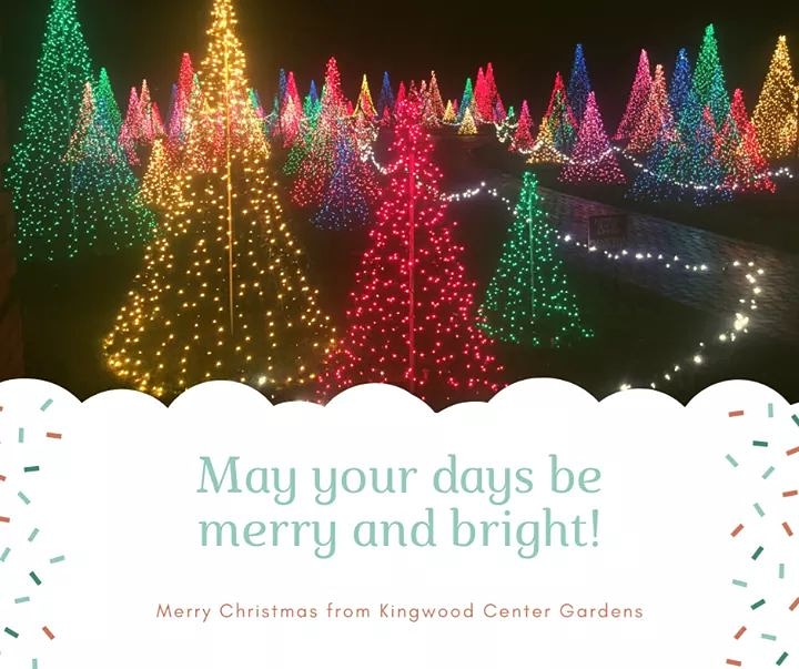 Merry Christmas from all of us at Kingwood Center Gardens!