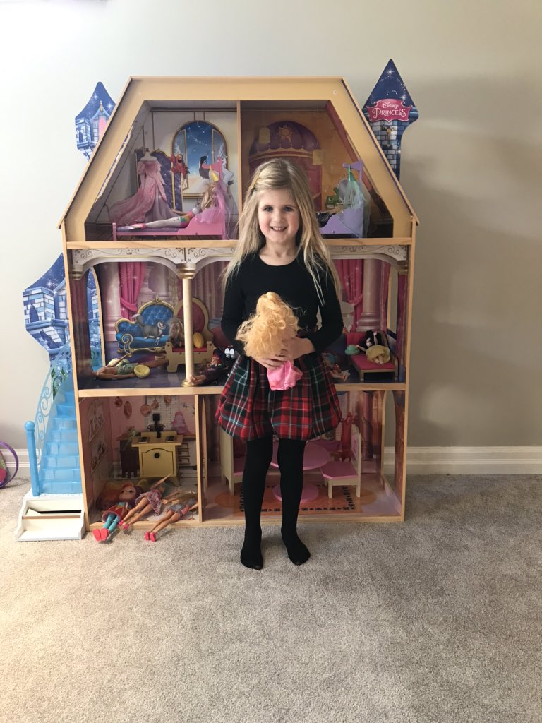 Beaverloch_Farm's tweet photo. I hope Santa is willing to help pay for the property tax increase for the doll house he left here 🤦‍♂️🎅🏻 #3storey https://t.co/vRx1V0Gbup