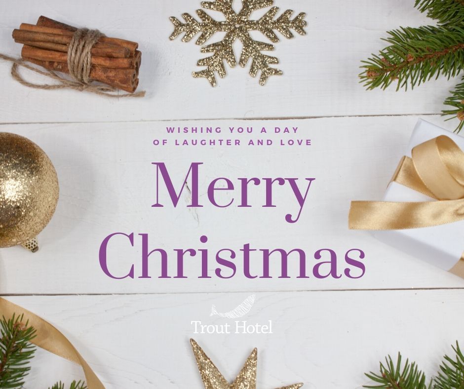 We would like to wish you all a very Merry Christmas from us all at The Trout. 🎄✨