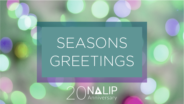 NALIP_org's tweet photo. Seasons Greetings! Wishing everyone a Happy Holidays from our team at NALIP to you! | #NALIP20TH https://t.co/5Xczi0NRs4