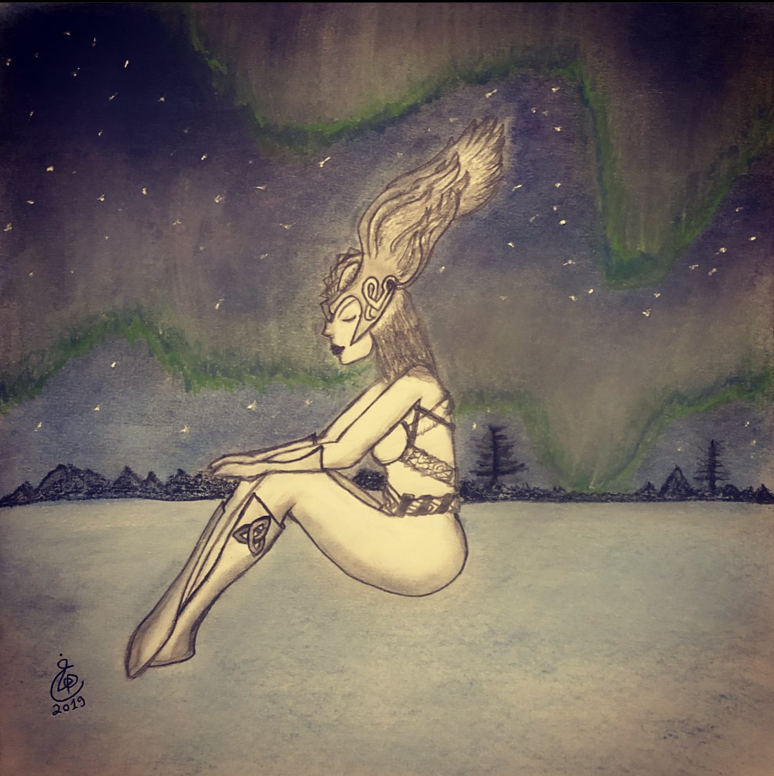 Halahex's tweet photo. Remember her? I finished it!
#Revna https://t.co/5Eh5PA3b9q