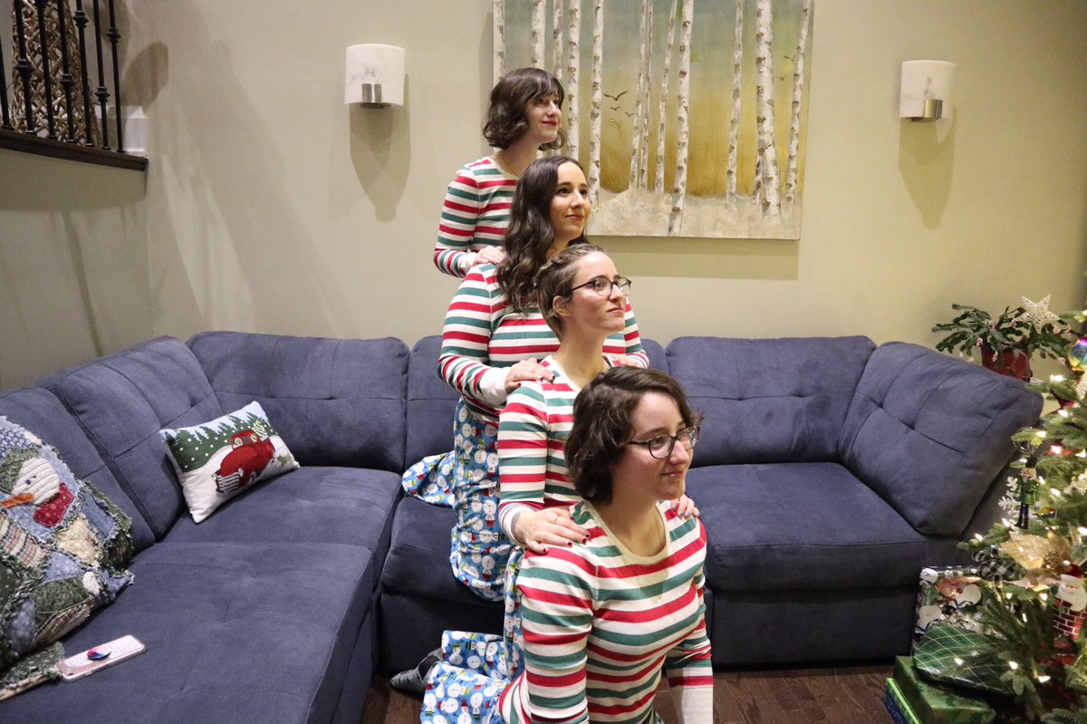 dangauvin13's tweet photo. You know we had to do it to Christmas @juliensolomita @jennajulien https://t.co/3pEWV6keNS