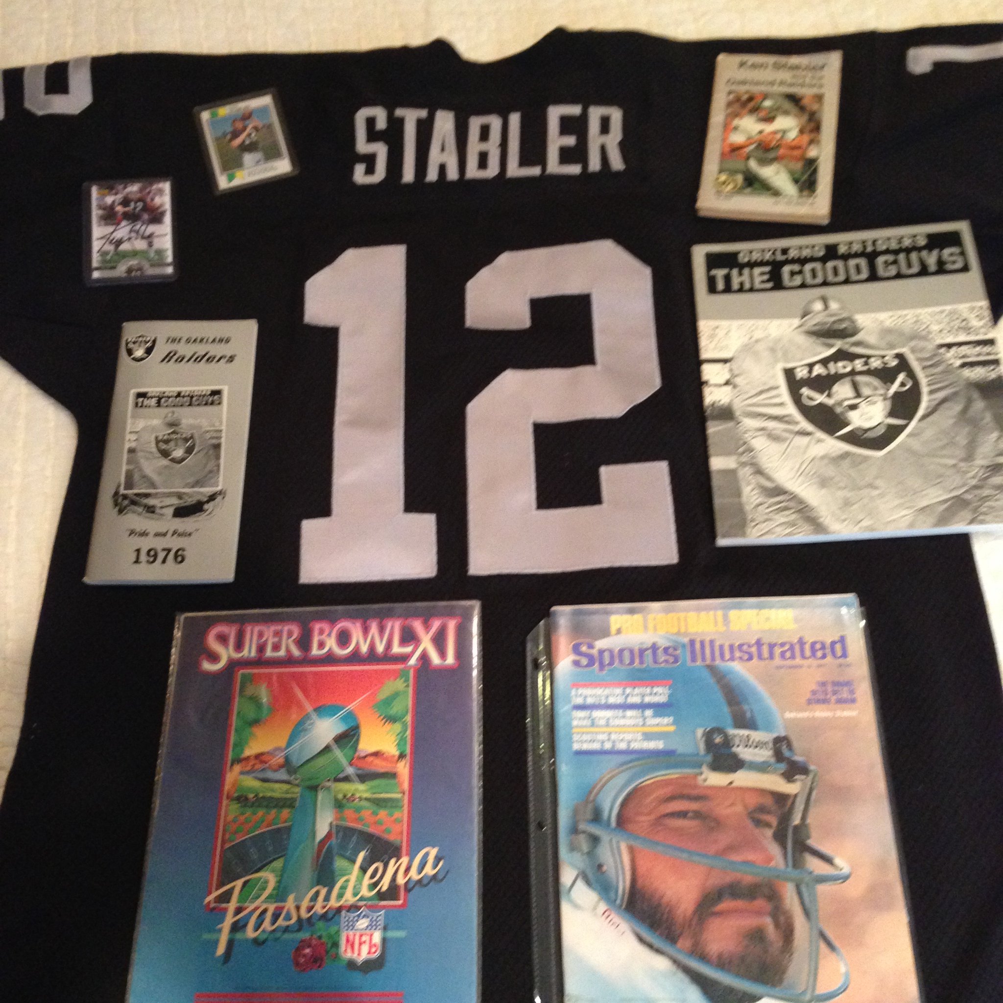 Merry Christmas and Happy Birthday in heaven to my favorite childhood QB, Ken Stabler.  