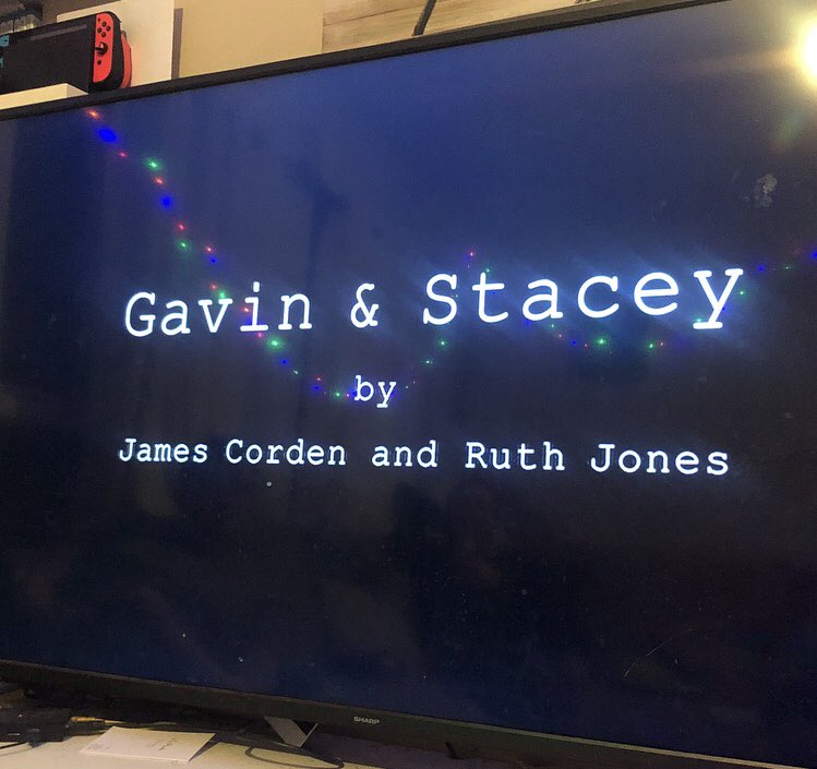 Sparkly_Gems's tweet photo. Can’t cope!!! Actually emotional #GavinAndStaceyChristmasSpecial #GavinandStacey https://t.co/C574rc45Xt