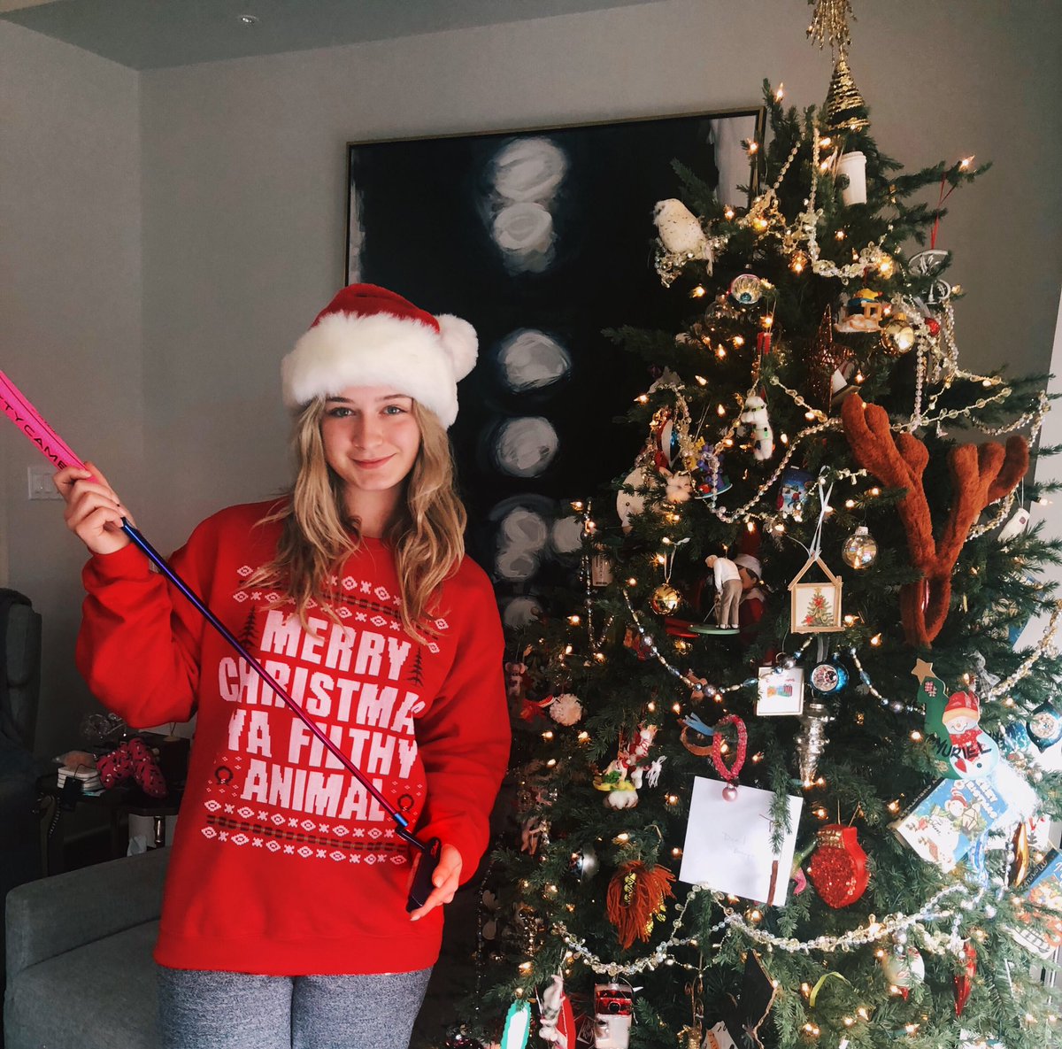 BellajoyGolf's tweet photo. Happy Holidays! Santa brought me this amazing Scotty Cameron putter designed by Kick Ass Clubs ❤️ https://t.co/VWNQee9eMl