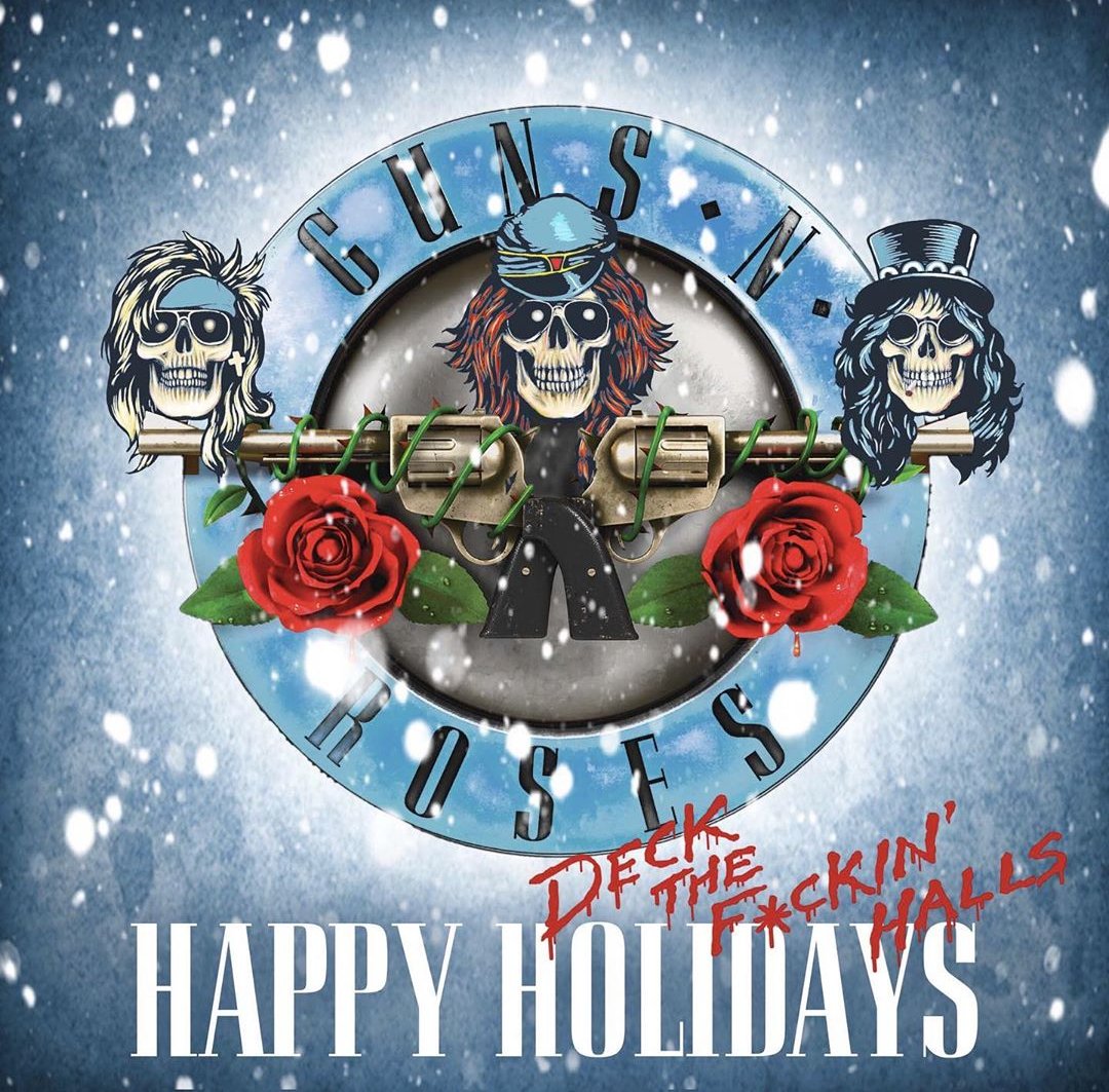 DUSTNBONESGNR's tweet photo. Merry Christmas! #dustnbones #GNRtribute #GunsNRoses https://t.co/6tHkNROg5l