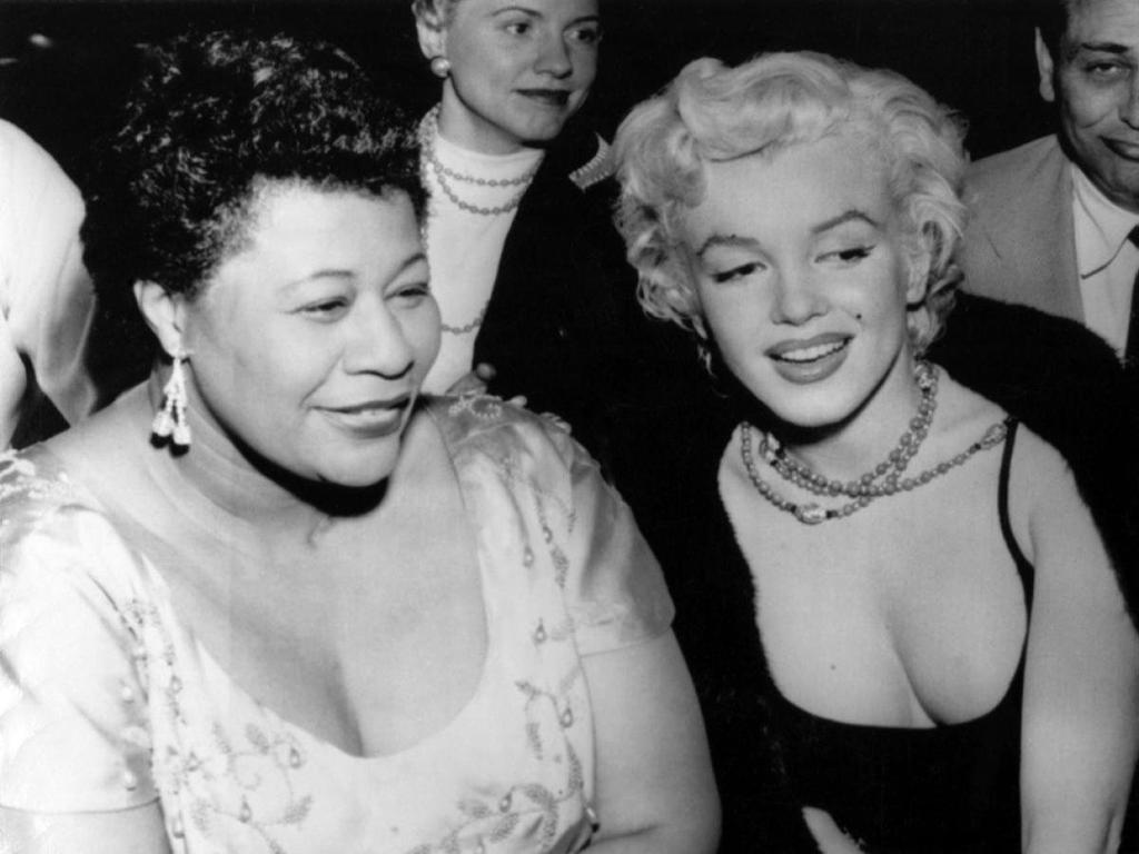 when a whites only club refused to book Ella Fitzgerald her favourite singer who happened to be black, Marilyn personally called the club and told them if they booked her she would sit front row every night