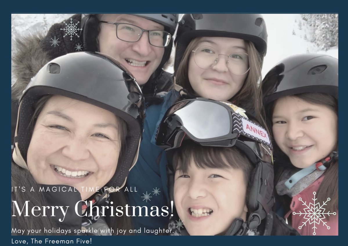 FreemanMei123's tweet photo. Merry Christmas PLN near and far and wherever you are!! Thank you for an amazing 2019!!! ❤️#MerryChristmas2019 #happiness #gratitude #freeman5 #family #WhiteChristmas https://t.co/ULX9cmbShJ