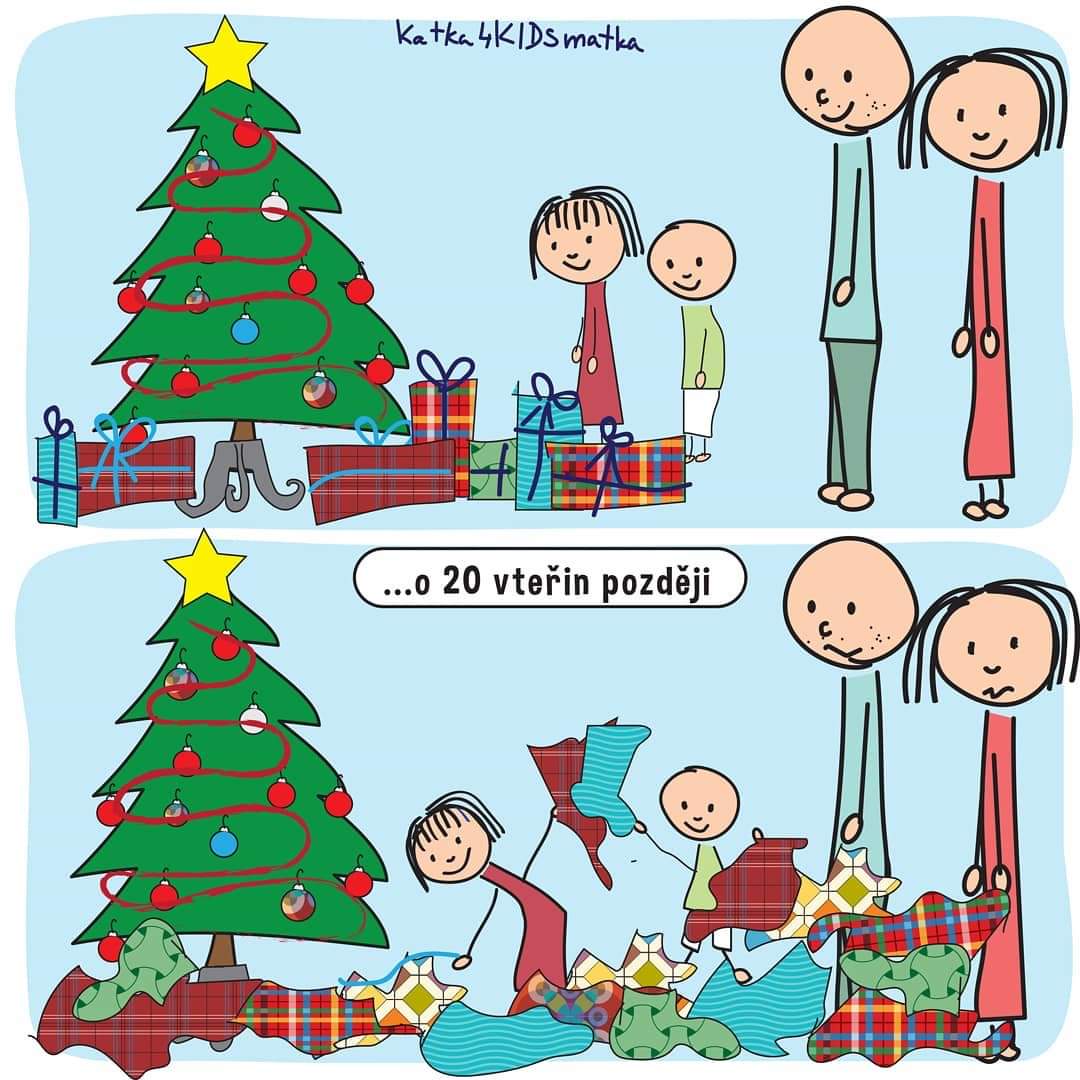 Katka4KidsMatka's tweet photo. Za kolik vteřin to bylo u vás 😉💞🎄?
#darky #katka #stedryden #stromecek #detijsouradost #zezivotarodice https://t.co/Bx0de5kLD6