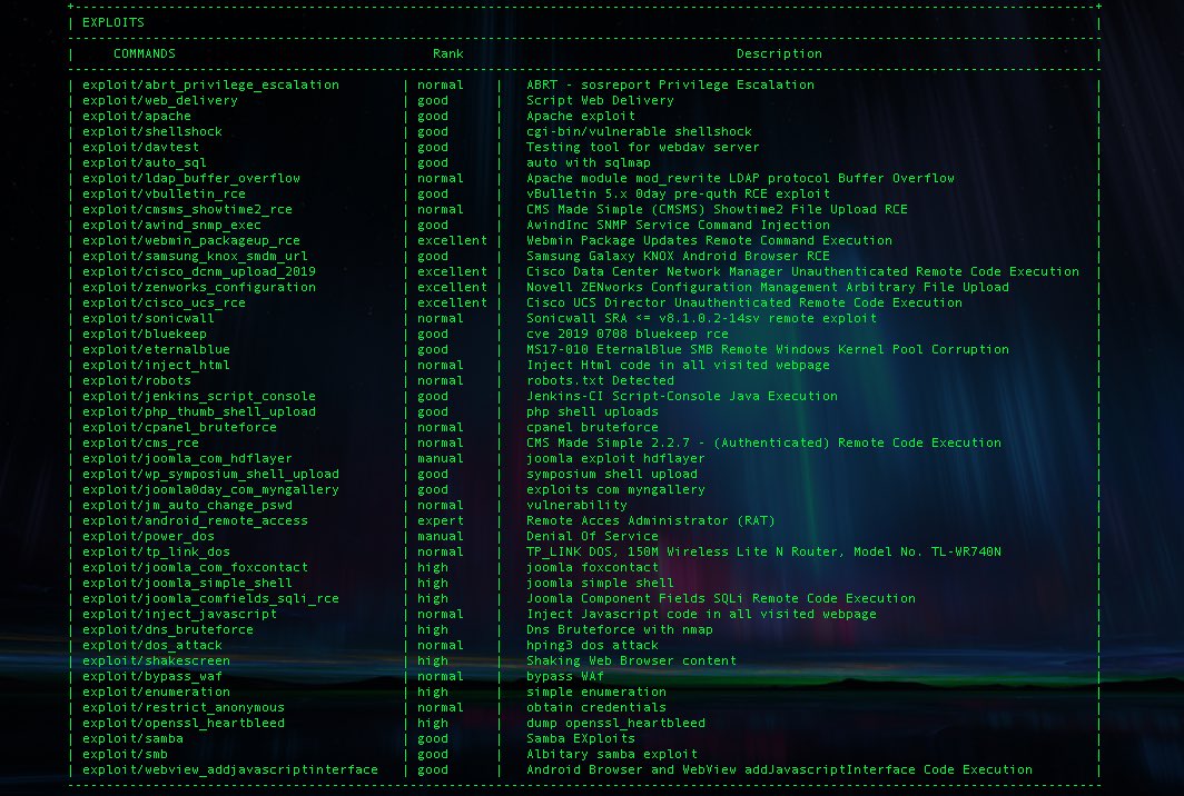 HackersClothing's tweet photo. Pentest Tools Framework by WongNdeso https://t.co/8renFu3o75 #hackers #infosec #cybersecurity #pentest #hacking #hacker #metasploit #ethicalhacking #pentesting #python #opensource #0days #hackernewz #security #vulnerability #informationsecurity https://t.co/MoPPdFWCrT