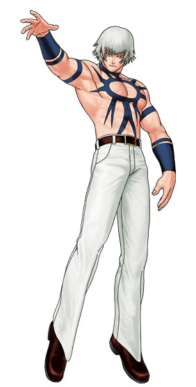 OROCHI - "Gaia's Will"Age: ???Country: ???Team: N/AOrigins: KOF '97a divine being whose sole purpose is protecting nature. they believe that mankind pollutes the world with its immoral actions, and want nothing more than to eradicate it. they have many devoted followers.