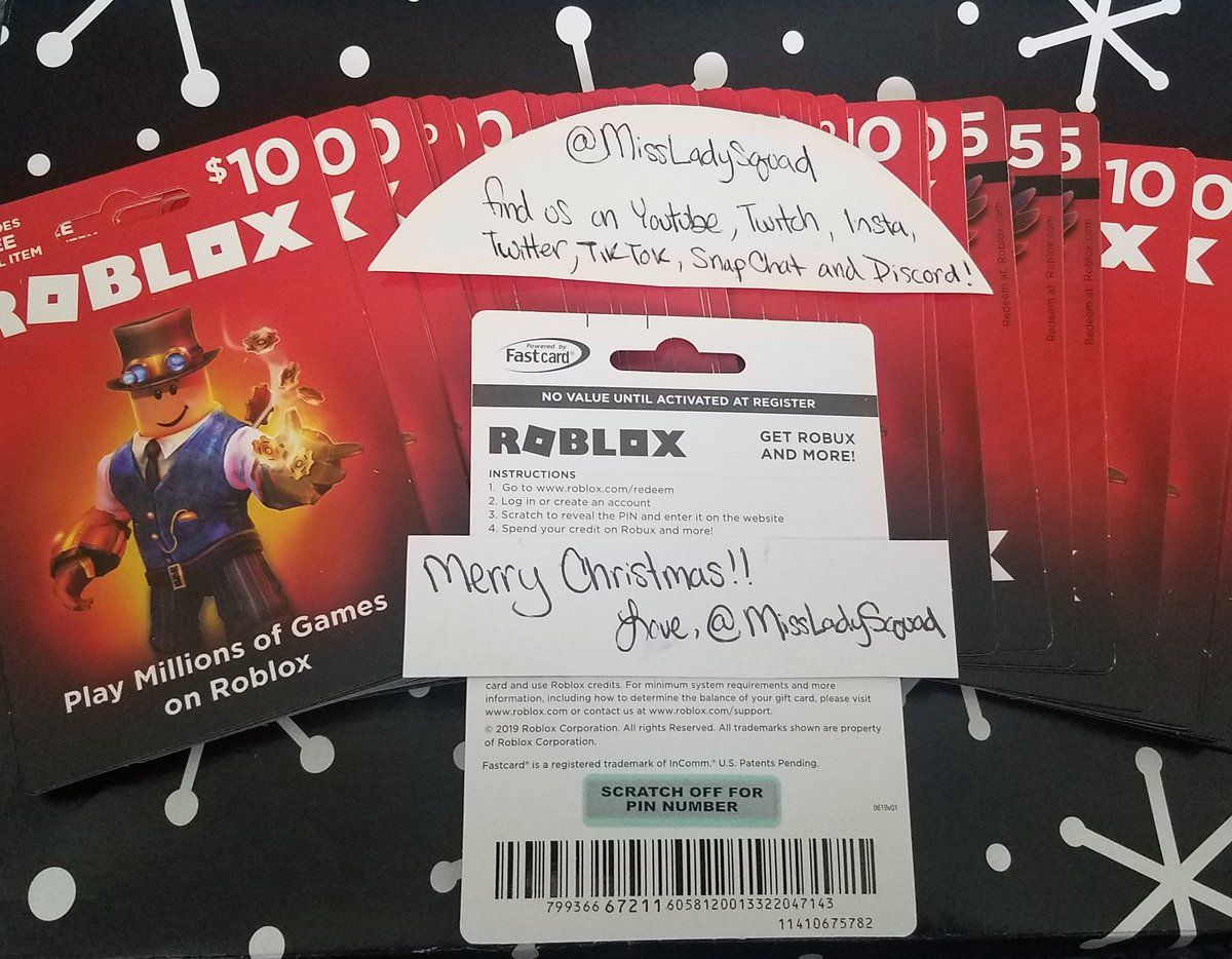 Roblox Redeem Card Pin Free