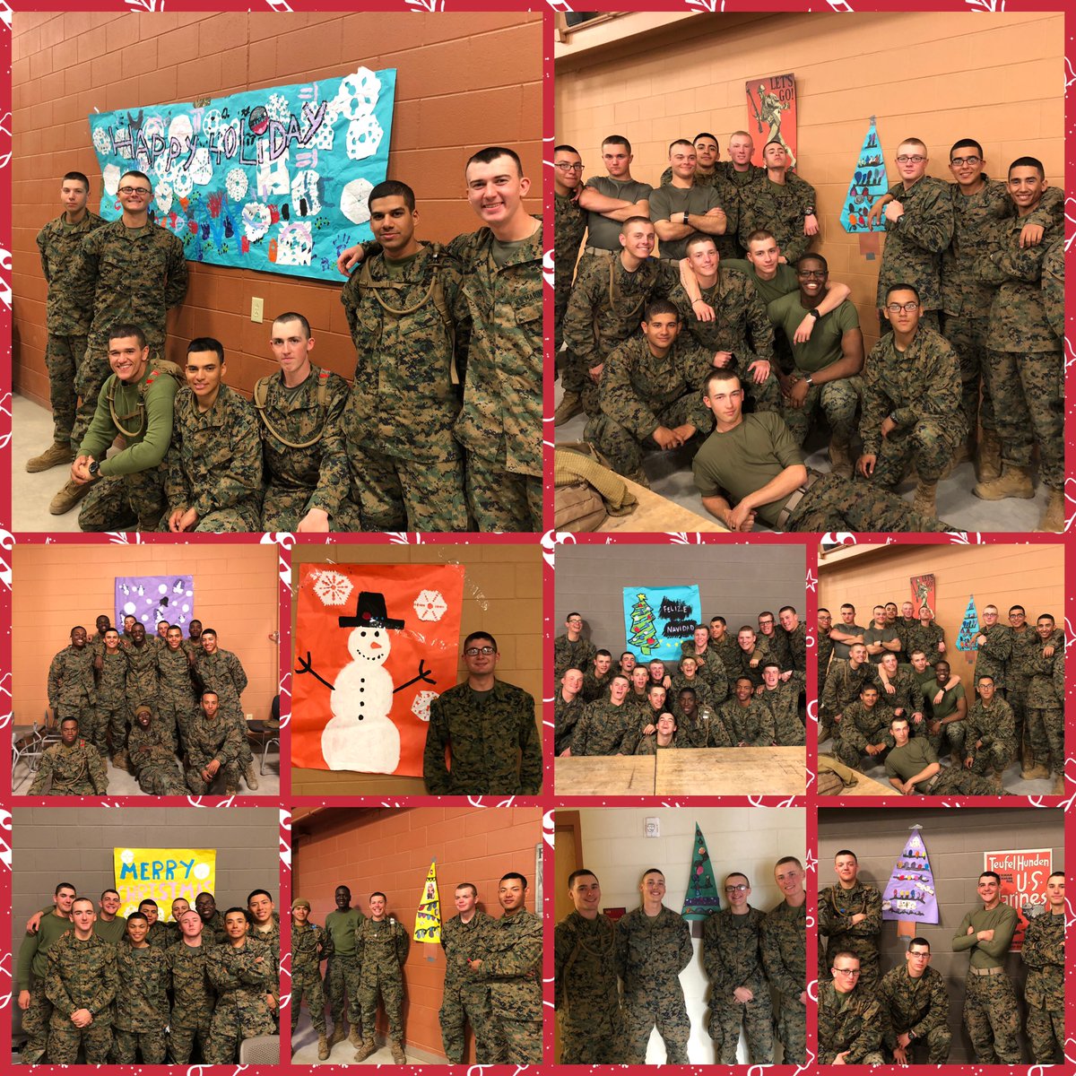 Had the pleasure do delivery some decorations made by students <a href="/HcesG/">HCES Gators</a> to the Marines at Camp Devil Dog USO dinner to brighten up their Christmas! <a href="/OnslowSchools/">Onslow County Schools</a> <a href="/USOofNC/">USO North Carolina</a> <a href="/camp_lejeune/">Camp Lejeune</a> #HappyHolidays #givingback #community #STEAM