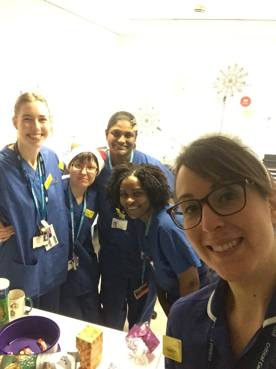 HeatherAk31's tweet photo. From everyone working Christmas night at City Critical Care, we wish all of our patients past and present and all our colleagues throughout both hospitals a very merry and healthy new year! 🎄❤️ #TeamCCD @CritCareMatron @NUHCriticalCare @scott1purser @MariaShallow https://t.co/xcP2xmuwC8