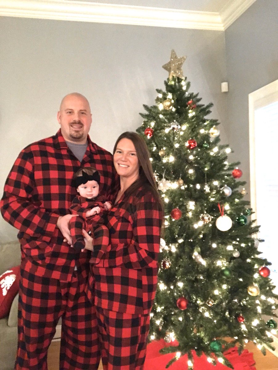CoachStalker's tweet photo. Merry Christmas from our family to yours! 🎄🎁
#Christmas2019
#StalkerFamily
#Kaias1stChristmas https://t.co/RtImnGKz1v