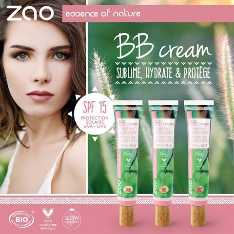 Bioeven_'s tweet image. [NOUVEAUTÉS] La BB Cream ZAO va vite devenir LE produit dont vous ne pourrez plus vous passer ! Cette BB crème est certifiée bio et vegan. Elle est disponible en 3 teintes : 760 Clair, 761 Médium et 762 Hâlé. Venez vite la découvrir bioeven.fr