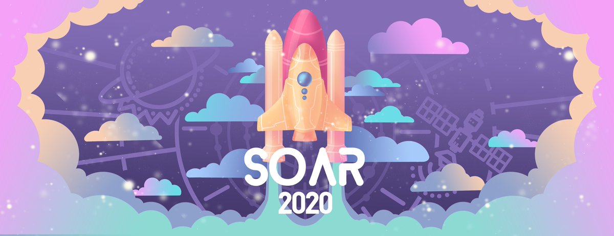 🌠 SOARIN’ INTO SPACE 🌠

MERRY CHRISTMAS HERE IS WHAT YOUVE BEEN WAITING FOR!! THE THEME FOR SOAR 2020 IS.... SPACE!! FROM GOING UNDER THE SEA TO BEHIND THE MAGIC, WE ARE SO EXCITED TO BLAST OFF INTO OUTER SPACE WITH YOU 🚀🚀