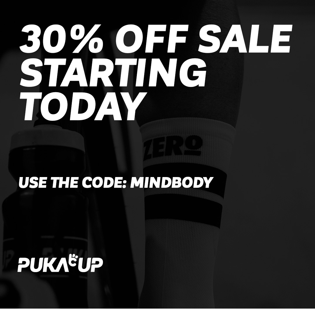 We have restocked the PukaUp cycling kit shop￼. And, we’re taking 30% off! Head to pukaup.com/shop to stock up!
