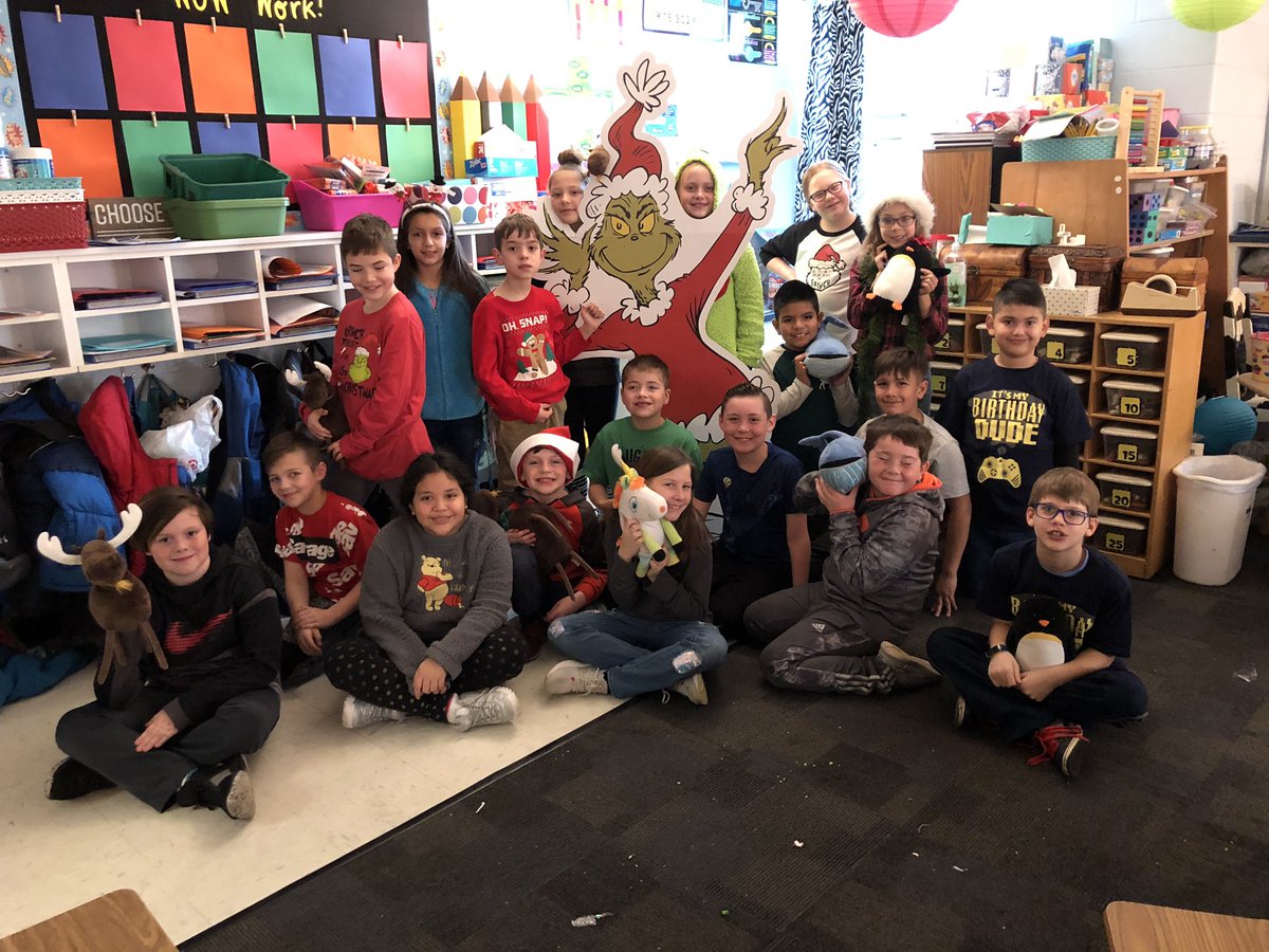 Best 4th grade "Grinchmas" party ever!  Thank you Erika Given! #BJF
