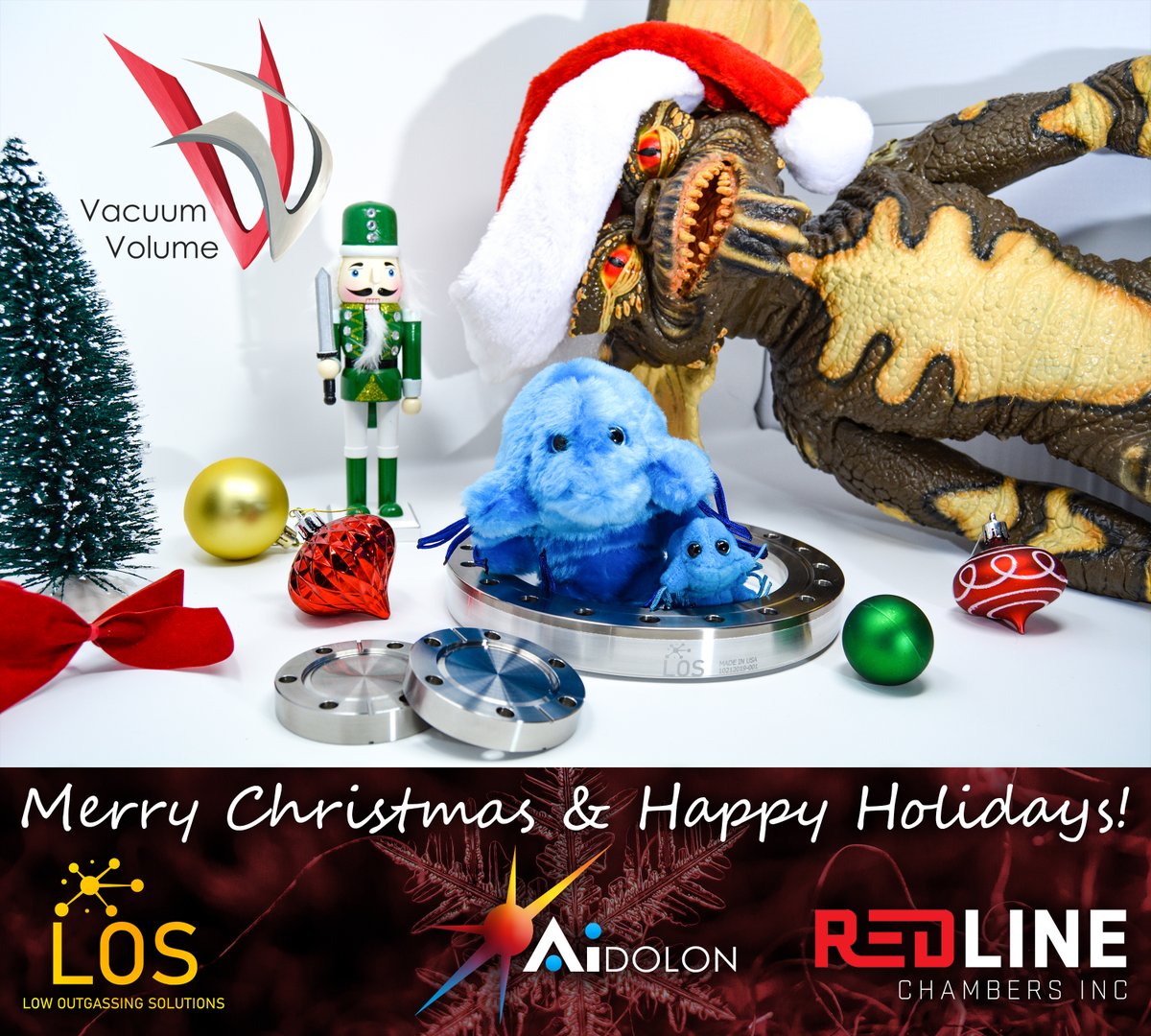 VacuumVolume's tweet photo. Merry #Christmas and Happy Holidays! #VacuumVolume #vacuumtech #vacuumscience #vacuumtechnology #synchrotron #Christmas2019 #holidays #Gremlins #tardigrade #DrTardigrade #tardigrades #AiDOLON #vacuumchamber #ultrahighvacuum #utah #SLC #SLCmarketing #marketingagency #utahmarketing https://t.co/V4rnG3DFyM