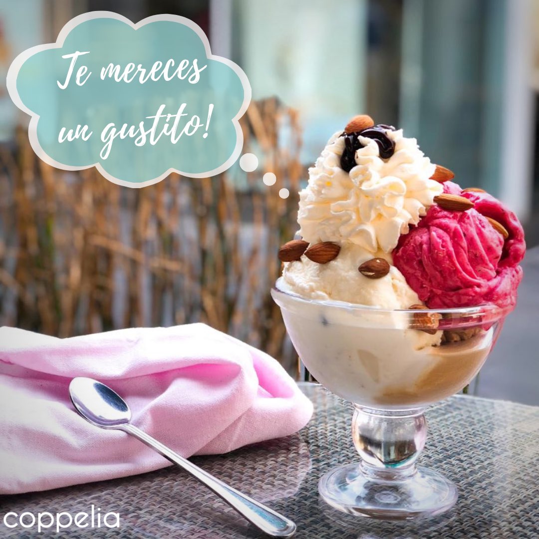 CoppeliaChile's tweet photo. .. ¿ Y tú ? ¿ Cuando te das un gusto ? 😊 Te esperamos ‼️ 
👉🏼 https://t.co/Dh0w2JSQD1 

#coppeliachile #chile #disfrutar #compartir #helados #helado #heladeria #cafeteria #pasteleria https://t.co/i39MSObLAF